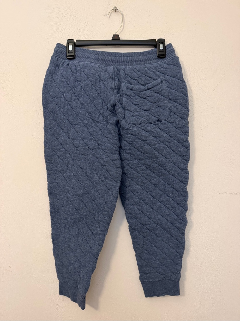 130 - Old Navy Slate Blue Quilted Jogger Pants - Picture 3 of 3